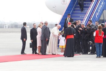 Procedente de Chile, el Papa Francisco arribó a Perú el 18 de enero de 2018 para dar inicio a su visita pastoral. (Facebook: Papa Francisco en Perú