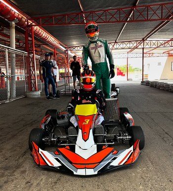 Las imágenes que compartió Franco Colapinto de sus vacaciones en Argentina