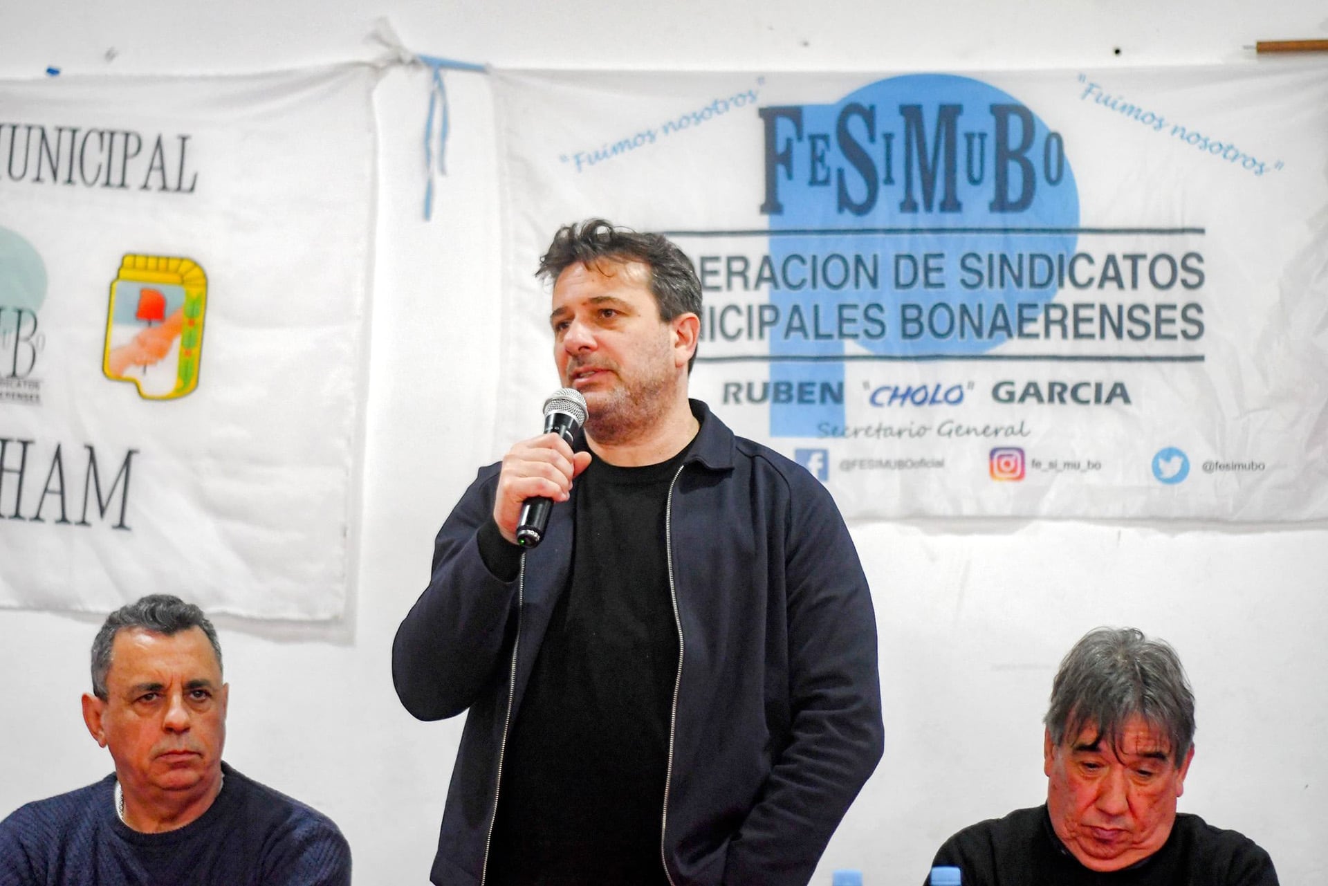 Hernán Doval, titular de la Confederación de Trabajadores Municipales