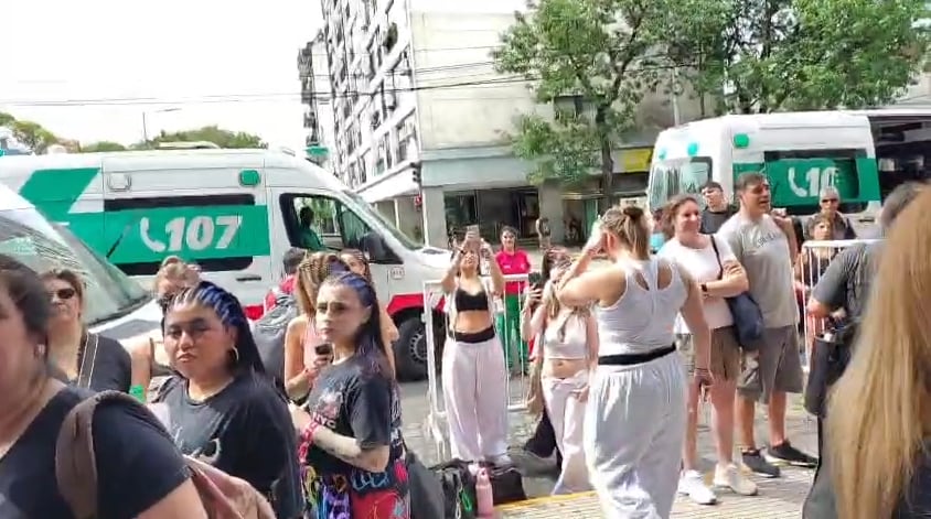 Según el SAME en el lugar había 700 personas cuando la capacidad máxima era para 400