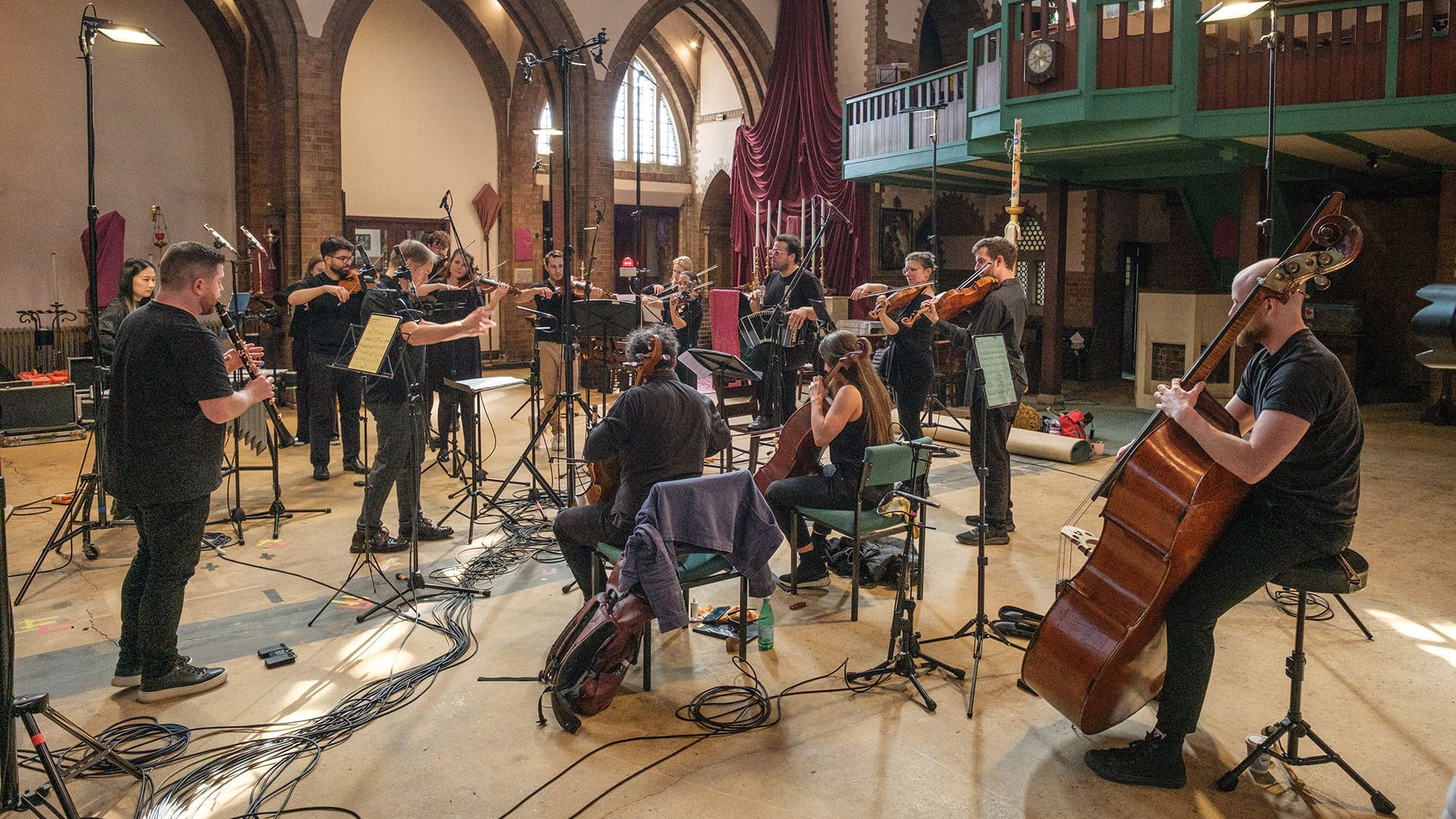 Juan Pablo Jofré con la Orquesta Londres (Dimitri Djuric)