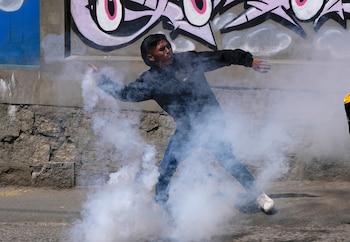 Un conductor de transporte público