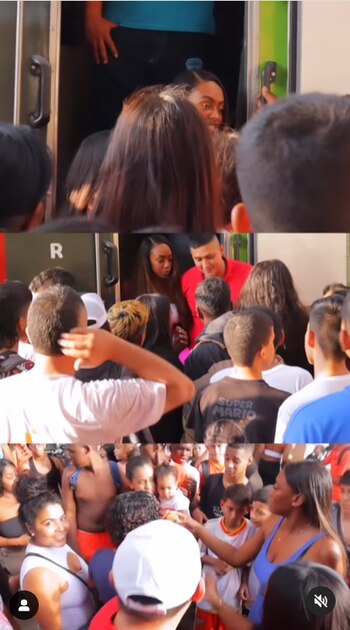 Los fanáticos de la influencer