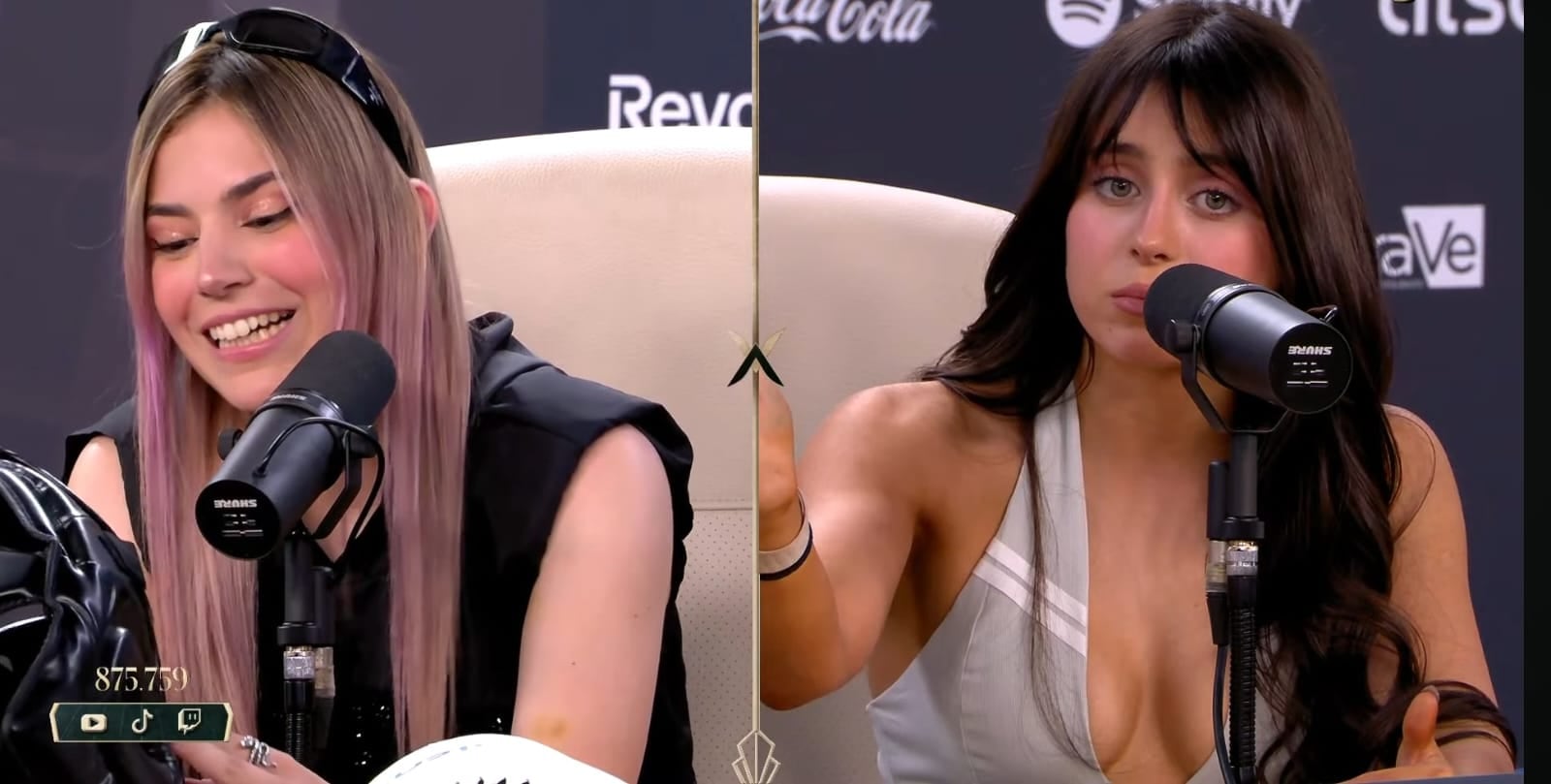 La mexicana no quiere combatir contra RoRo si porta dicha careta en La Velada del Año 6 (Captura de pantalla )