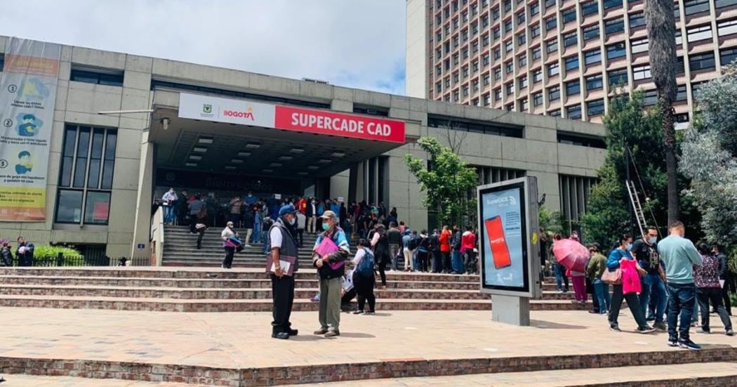 Los impuestos prediales pueden pagarse en SuperCade CAD - crédito Alcaldía de Bogotá