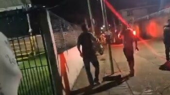 El lugar fue asegurado por