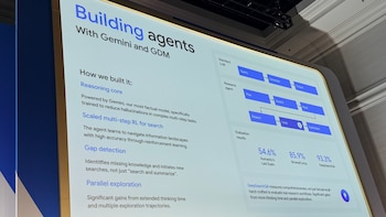 Tela inicial do Google Cloud Next 2026 com animação