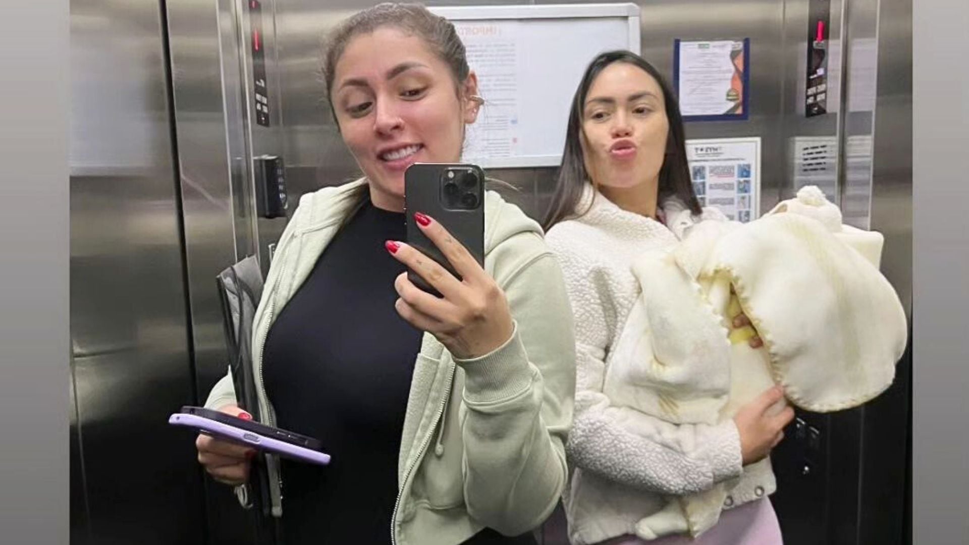 Karol Samantha, pareja de Epa Colombia, se encarga del cuidado de Daphne Samara mientras la empresaria se encuentra en prisión - crédito @karol_samanthaa17/Instagram