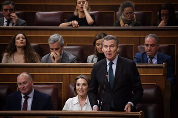 El presidente del PP, Alberto