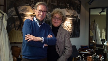 La pareja de diseñadores Jose