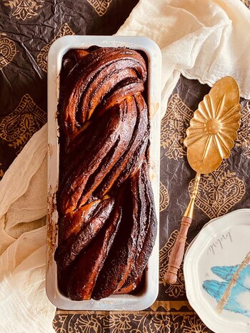 Babka de chocolate