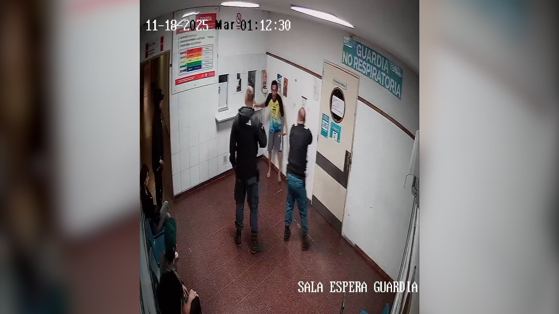 Cuatro policías imputados por la muerte de un hombre en un hospital de Neuquén
