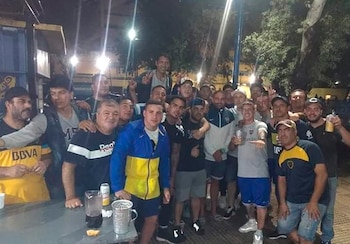 Con Mauro Martín a la