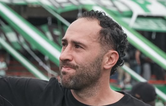 David Ospina despidiéndose de la hinchada de Atlético Nacional en la tarde de este 13 de septiembre - crédito @nacionaloificial/Instagram