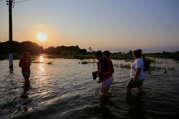 Inundaciones en Paraguay (REUTERS/César Olmedo/Archivo)