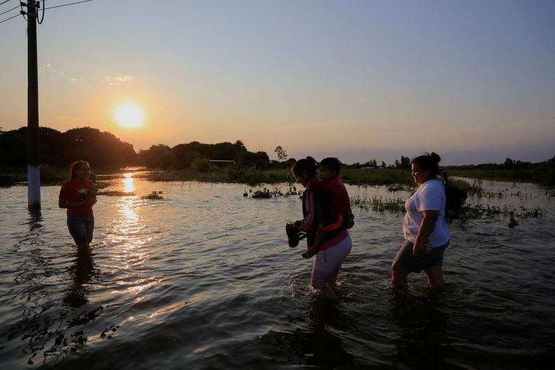 Inundaciones en Paraguay (REUTERS/César Olmedo/Archivo)