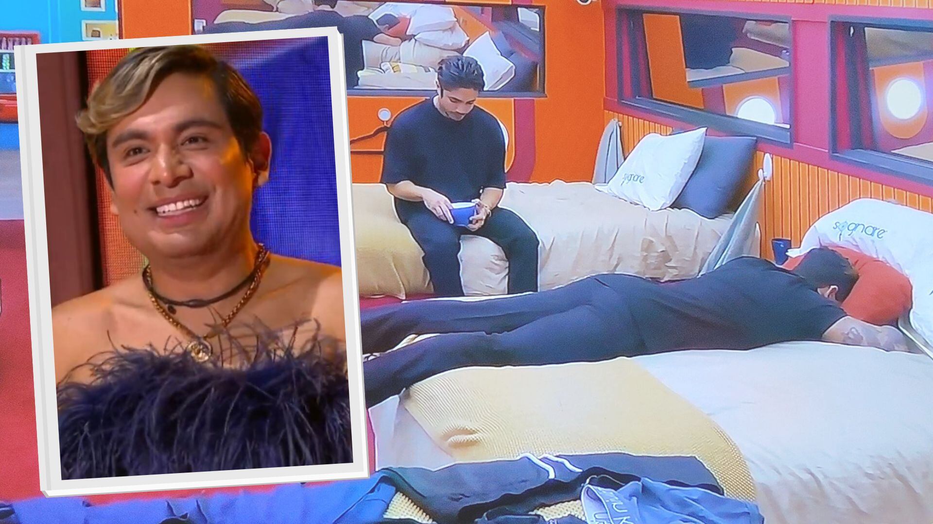 Sian y Agustín resintieron la partida de Ricardo Peralta. (Anayeli Tapia/Infobae)