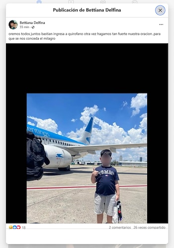 El posteo en redes sociales