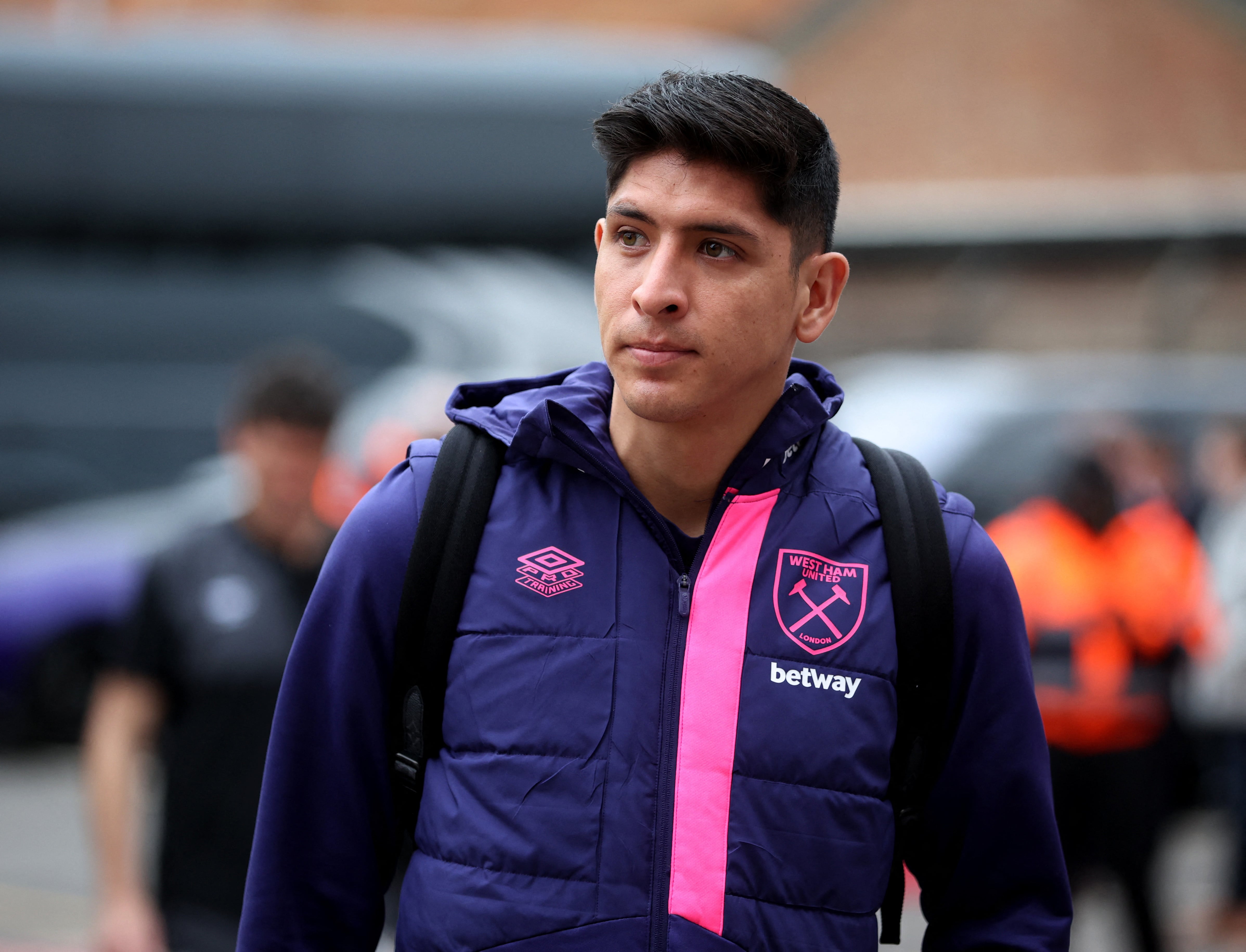 Edson Álvarez quedó fuera de la convocatoria por cuarta jornada consecutiva con el West Ham en la Championship. Reuters/Ed Syke