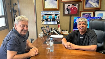 Pablo Moyano reapareció con otro