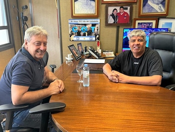 Pablo Moyano le anunció a