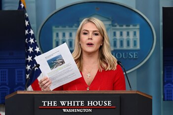 Karoline Leavitt, secretaria de prensa