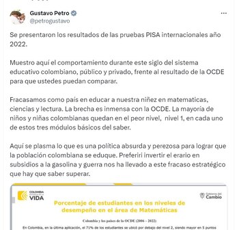 Gustavo Petro hablo de los