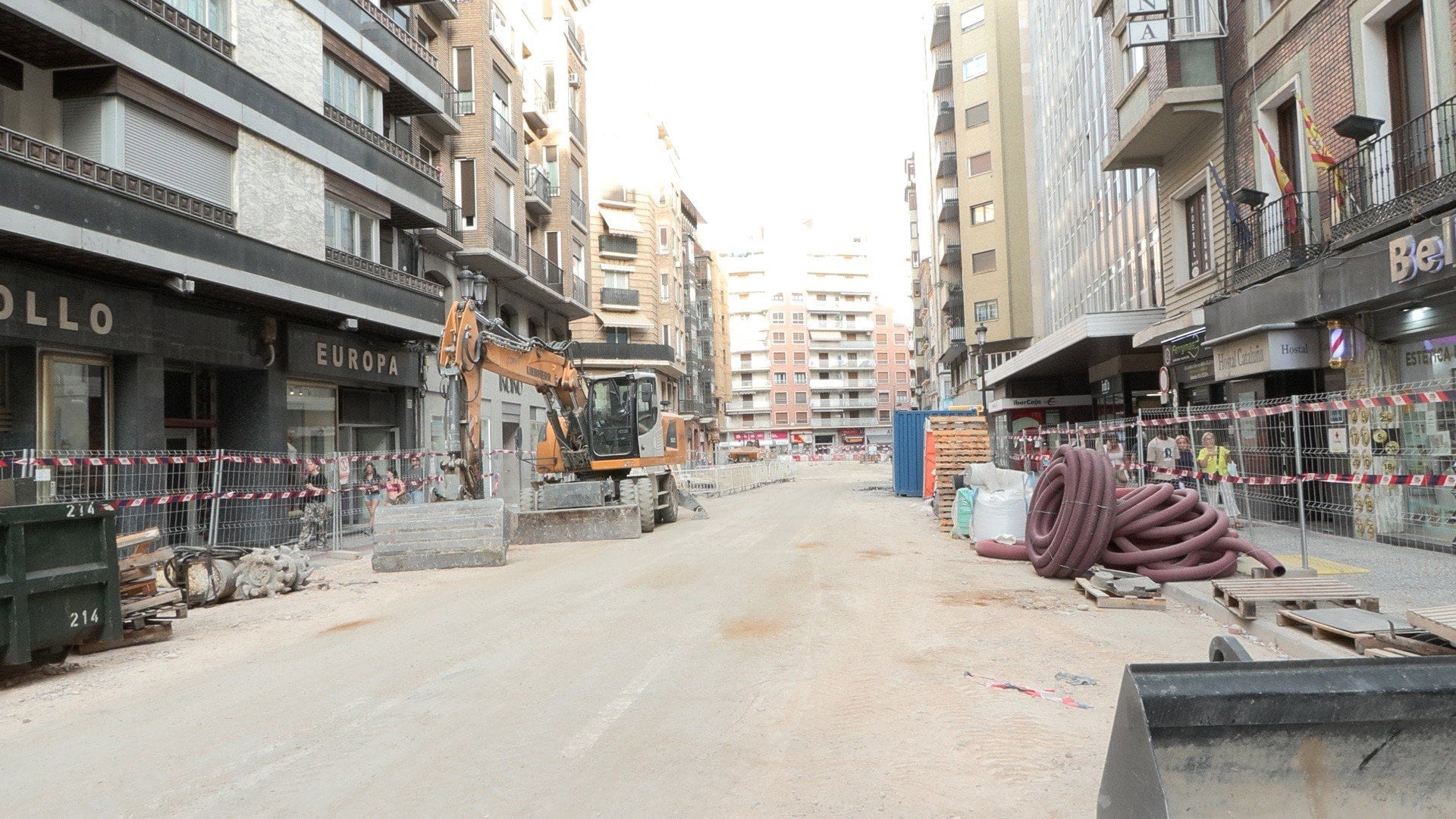09/09/2026 Obras de la calle Coso de ZaragozaECONOMIA ARAGÓN ESPAÑA EUROPA ZARAGOZA SOCIEDAD