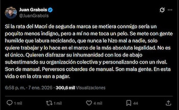 El duro descargo de Grabois