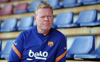 Ronald Koeman habló del presente del Barcelona