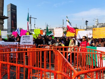 Trabajadores del poder judicial protestan
