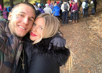 Alexander Caniggia junto a su