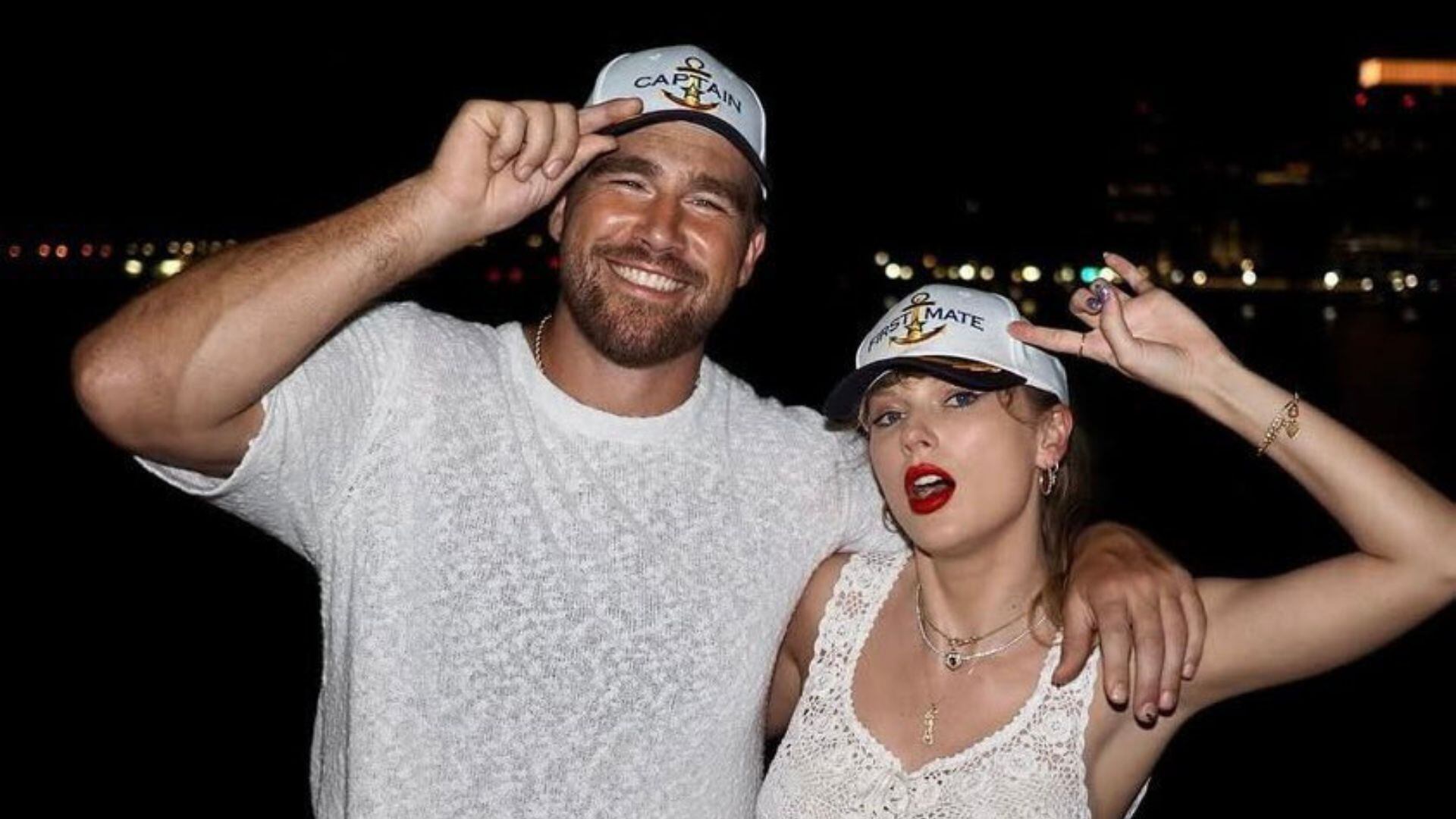 Swift agradeció los gestos románticos de su novio tras celebrar la noticia de sus derechos musicales (Instagram/TravisKelce)