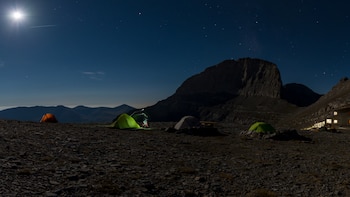 Una acampada en el monte