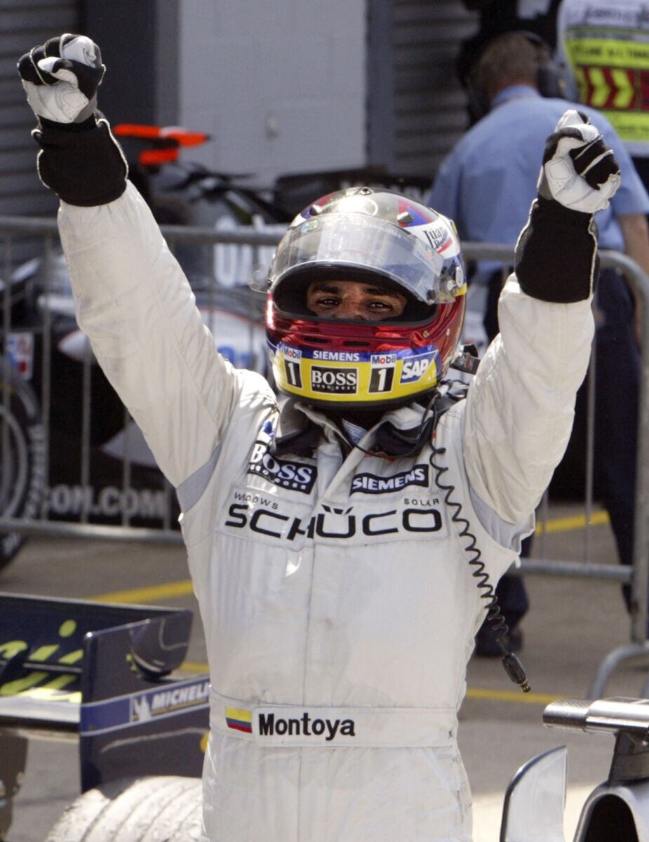 El colombiano se convirtió en el primer suramericano en ganar en Gran Bretaña desde Ayrton Senna en 1991 - crédito Pierre Andrieu/AFP