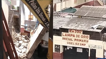 El colapso de un muro