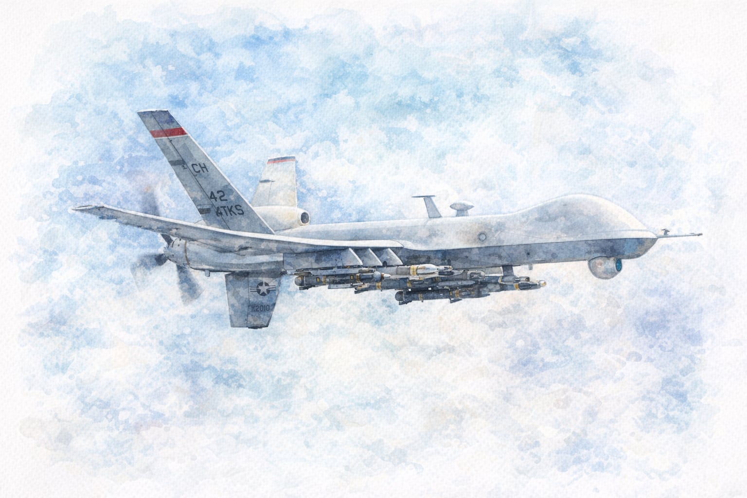 Estados Unidos evalúa una megadonación para Colombia con tres drones MQ-9A Reaper destinados a apoyar tareas de vigilancia y reconocimiento - crédito imagen Ilustrativa Infobae