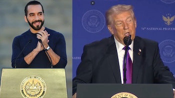 Donald Trump elogia a Nayib