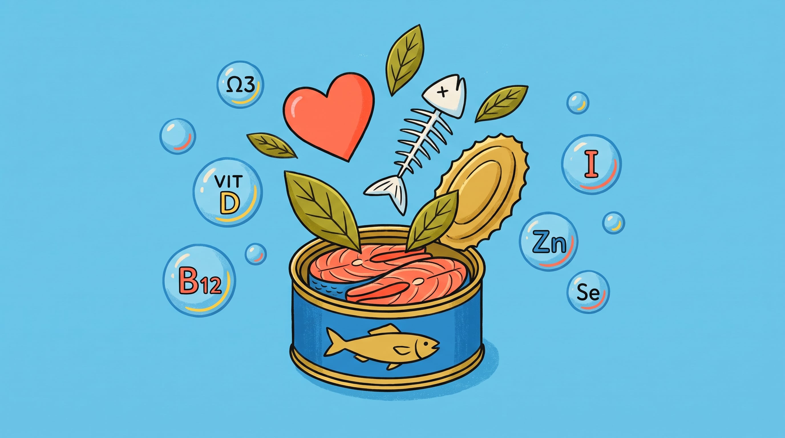 5 pescados enlatados que suman salud a la dieta cotidiana
