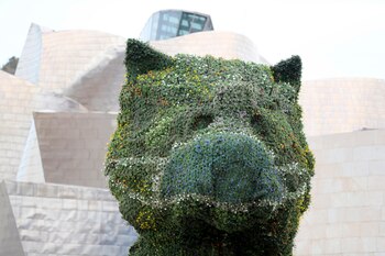 La gran escultura floral del