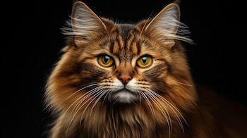 Los gatos usan sus bigotes