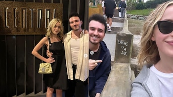 La actriz Kiernan Shipka, de