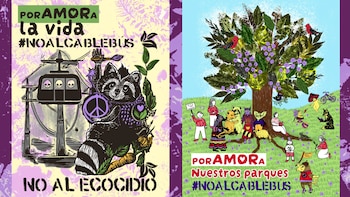Activan campaña contra Cablebús y buscan frenar el proyecto por su costo ambiental en Puebla