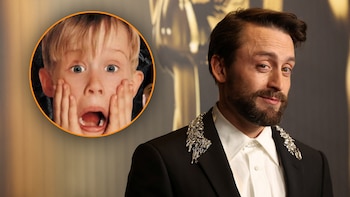 Kieran Culkin protege a sus