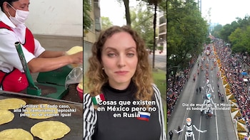 La extranjera compartió las cosas