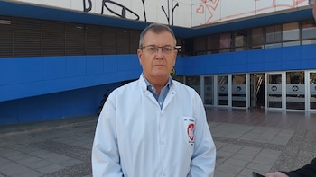 El doctor Daniel Marín confirmó que la presión intracraneal de Guadalupe se mantuvo en valores estables durante las horas más sensibles del posoperatorio (Foto: CBA24n)