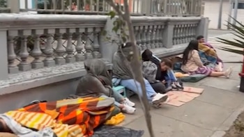 Fans de Shakira acampan en