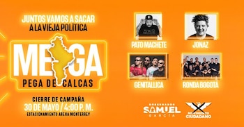 Samuel García invitó a sus