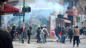 Una de las protestas que