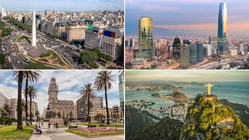 Buenos Aires, Santiago de Chile,